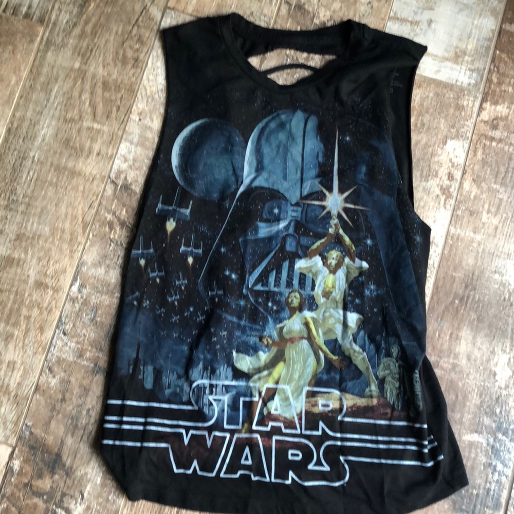 Star Wars tank with cut out back